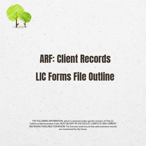 ARF: Client Records – Fundamental Training Solutions